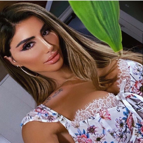 VS Luxe Dream Angels Silk Multi Color Floral Appliqué Celeb Corset 32C EUC - Picture 4 of 16